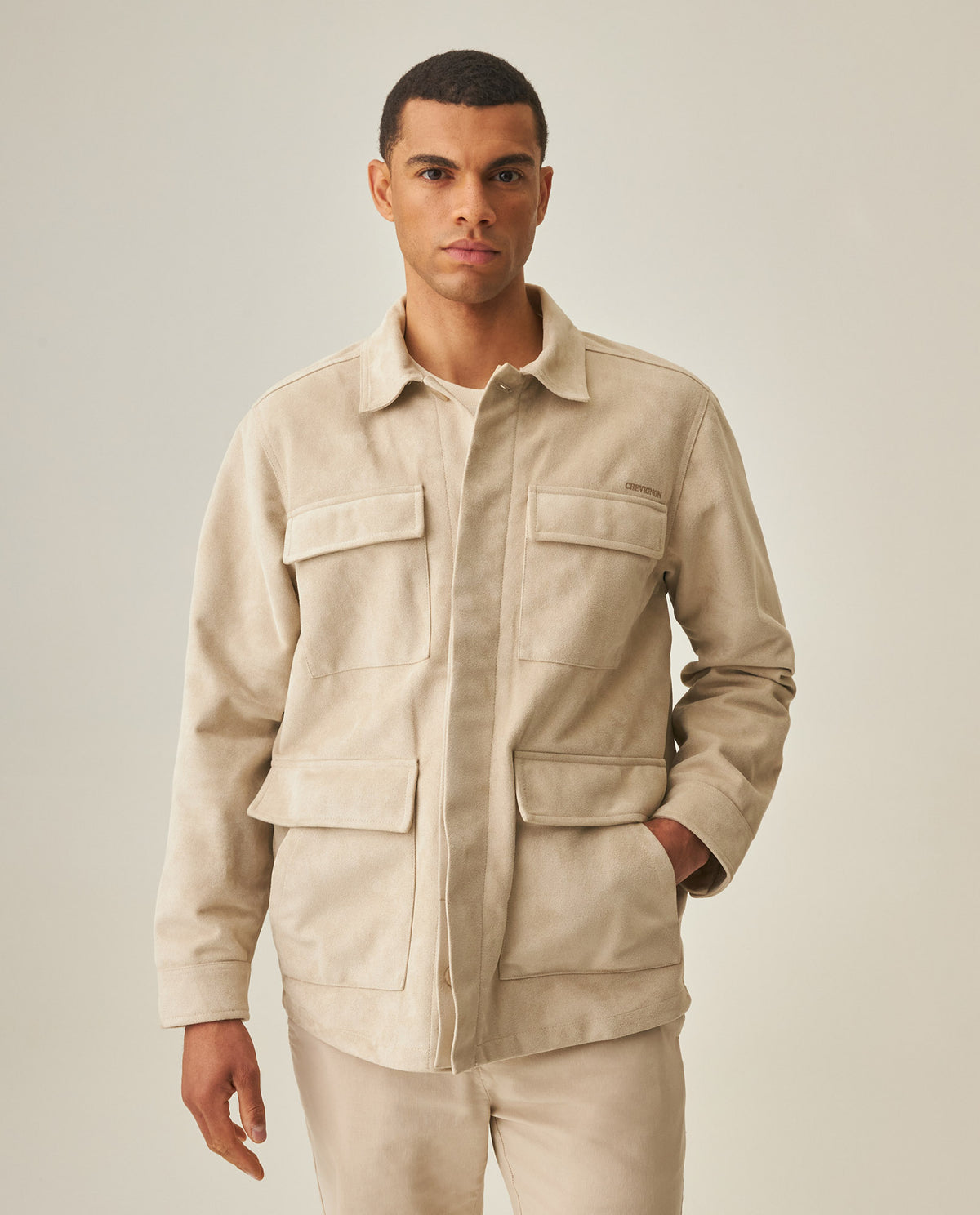Men´s Bomber Jacket - Beige 63_622H018_BEI161102_0