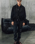 Mens Oversized Lightweight Bomber Jacket - Special Collection - Black 63_624H500_NEG194007_4