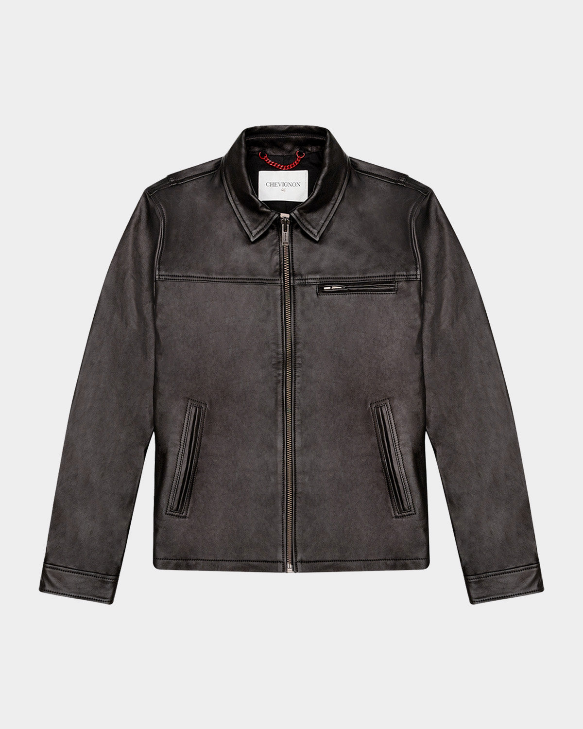 BLOUSON BIKE JACKET IN BLACK