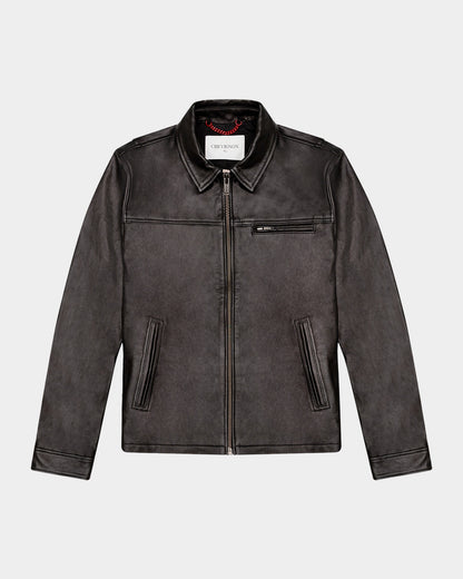 BLOUSON BIKE JACKET IN BLACK