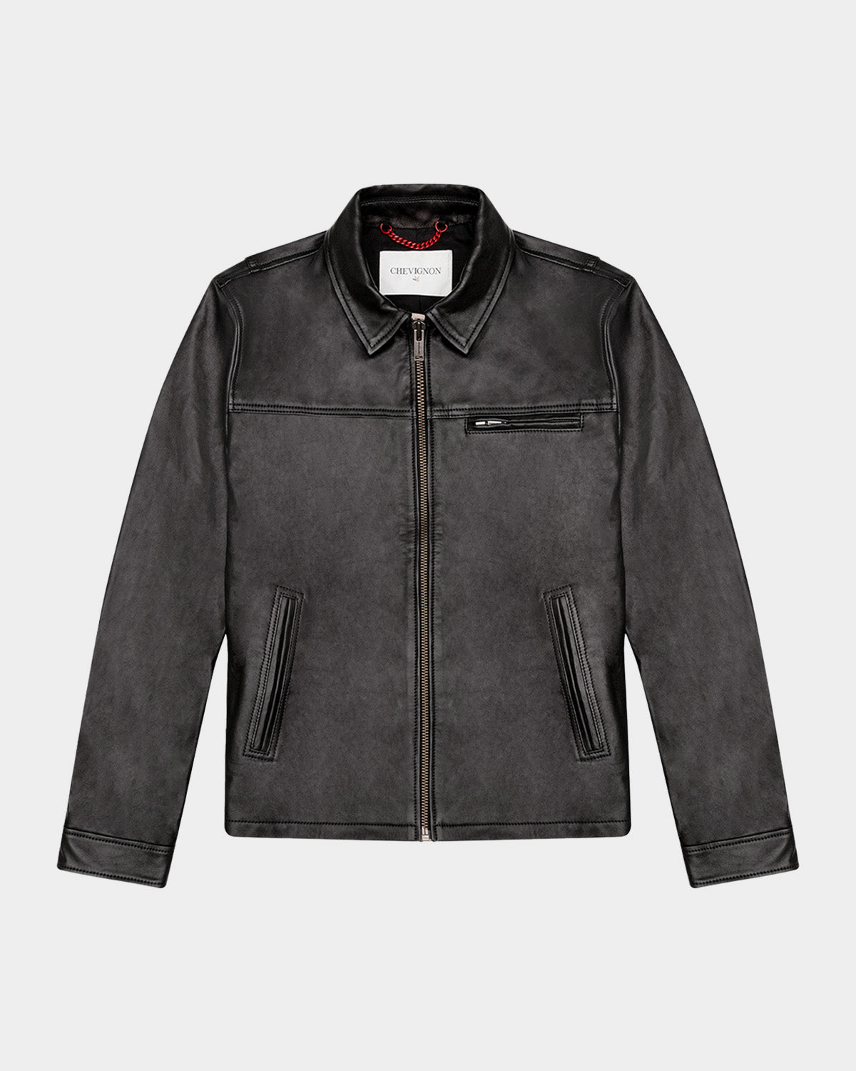 BLOUSON BIKE JACKET IN CHARCOAL