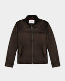 VESTE DE VELO BLOUSON MARRON