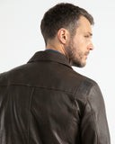 VESTE DE VELO BLOUSON MARRON