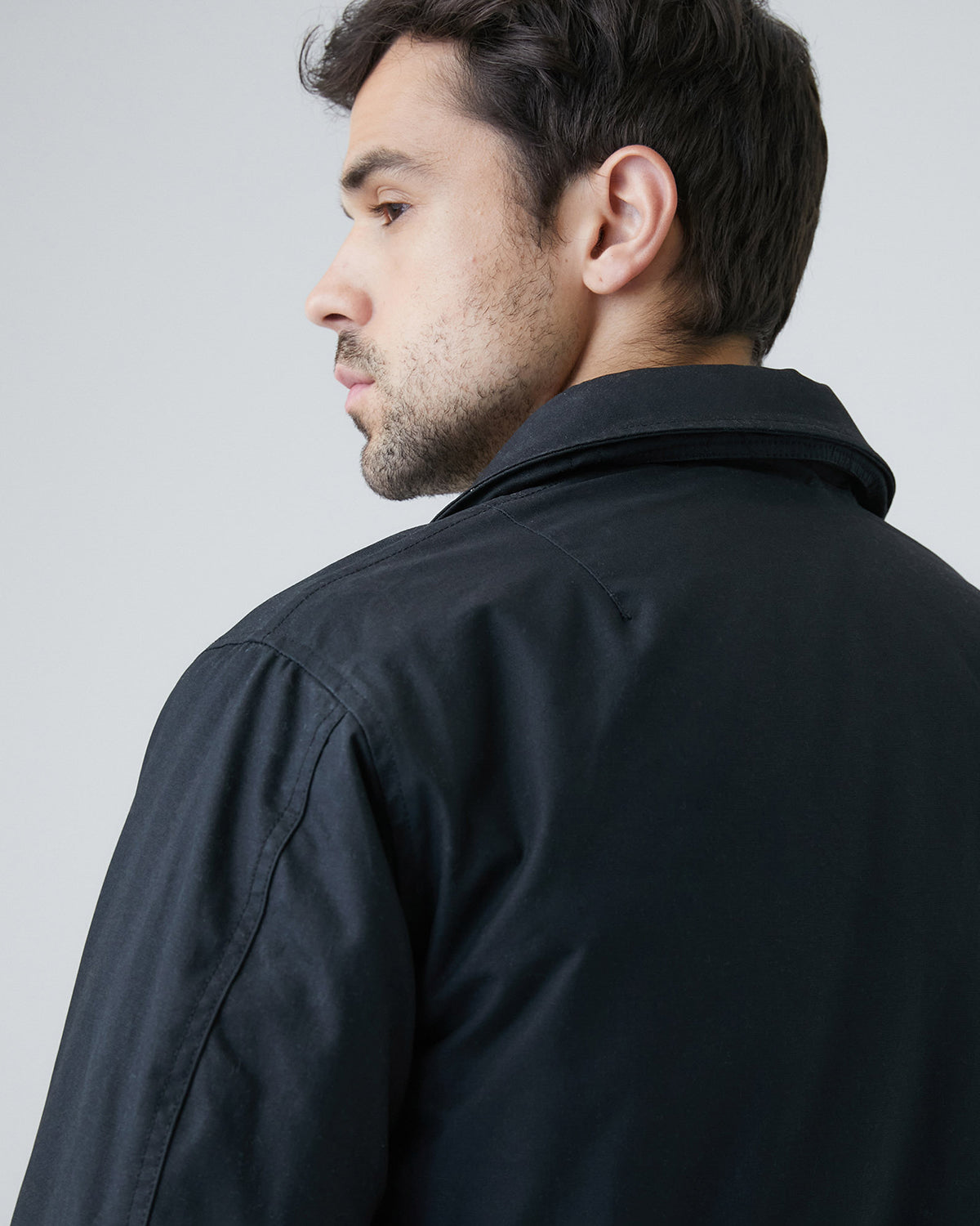 COACH JACKET IN BLACK