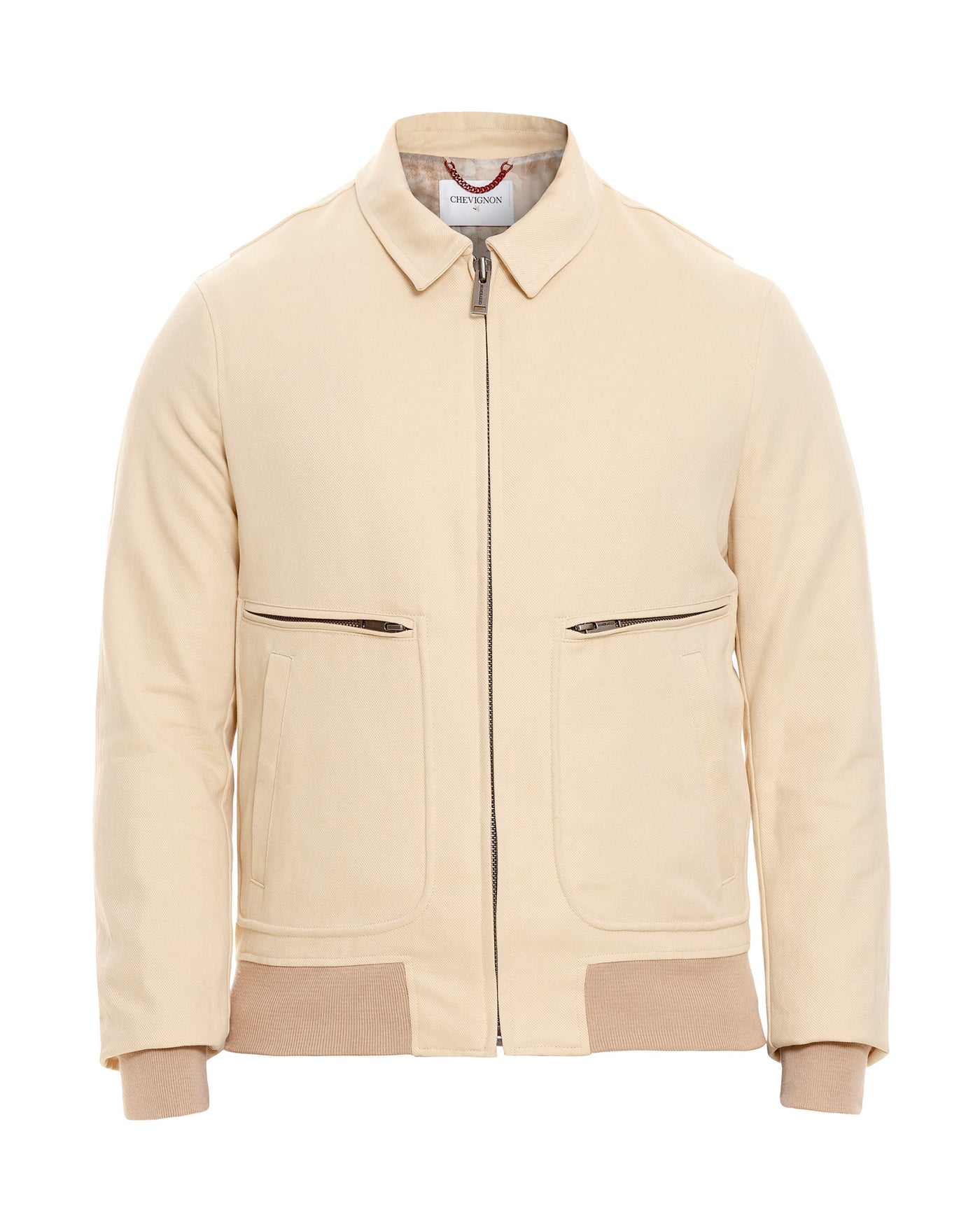Men's Military Jacket Shirt Collar in Cotton - 1