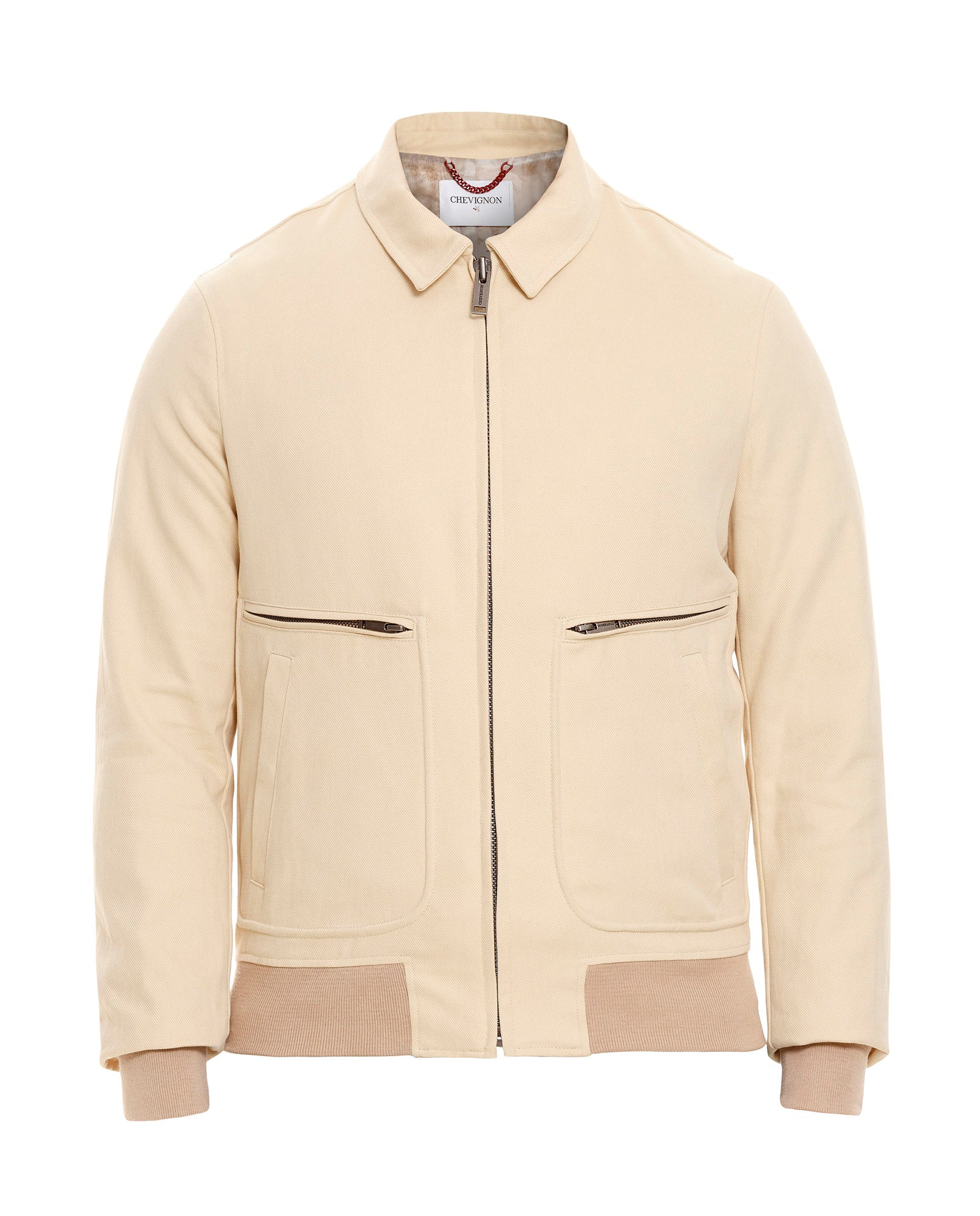 Men's Military Jacket Shirt Collar in Cotton - 1