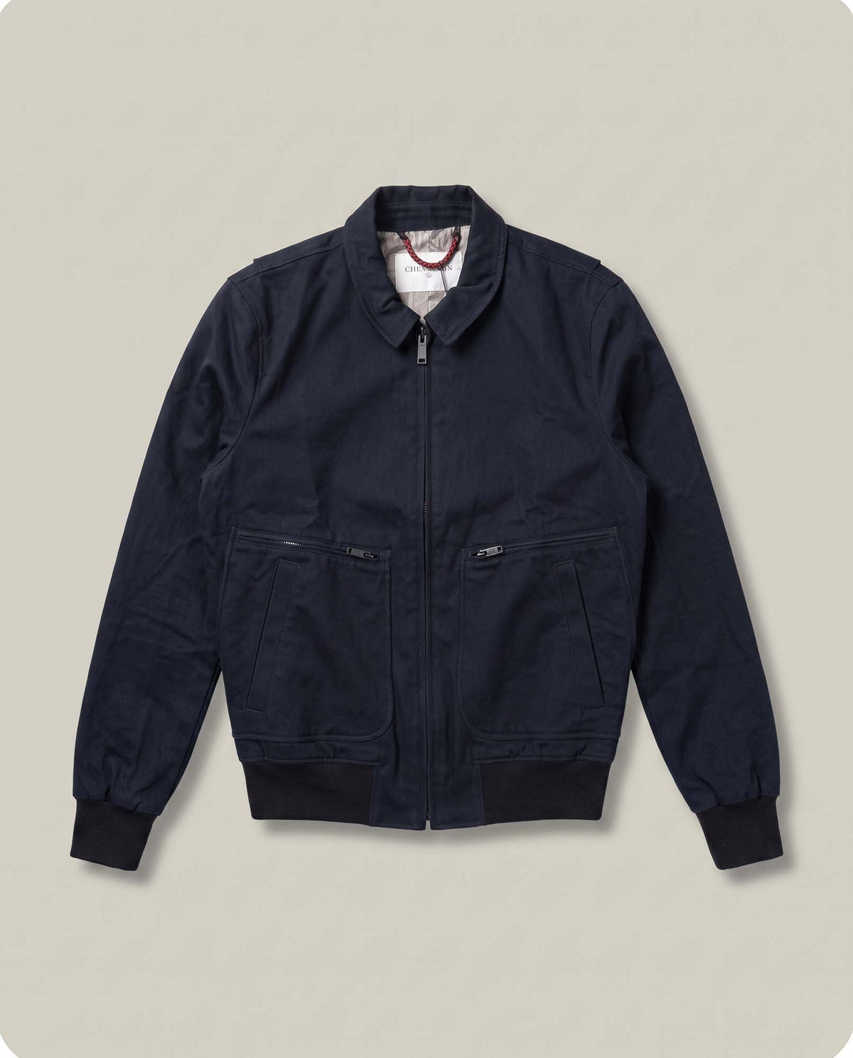 Men´s Shirt Collar Jacket - Blue 63_627D251_AZU194050_3