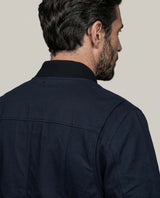 Men´s Shirt Collar Jacket - Blue 63_627D251_AZU194050_7