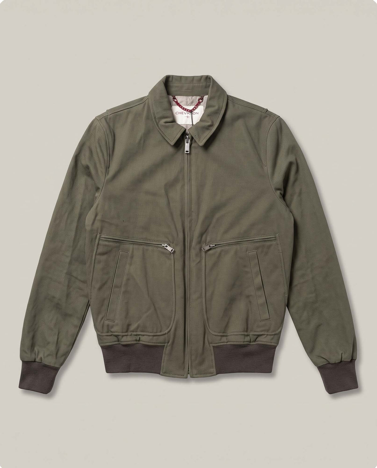 Men´s Shirt Collar Jacket - Khaki 63_627D251_CAQ150309_3