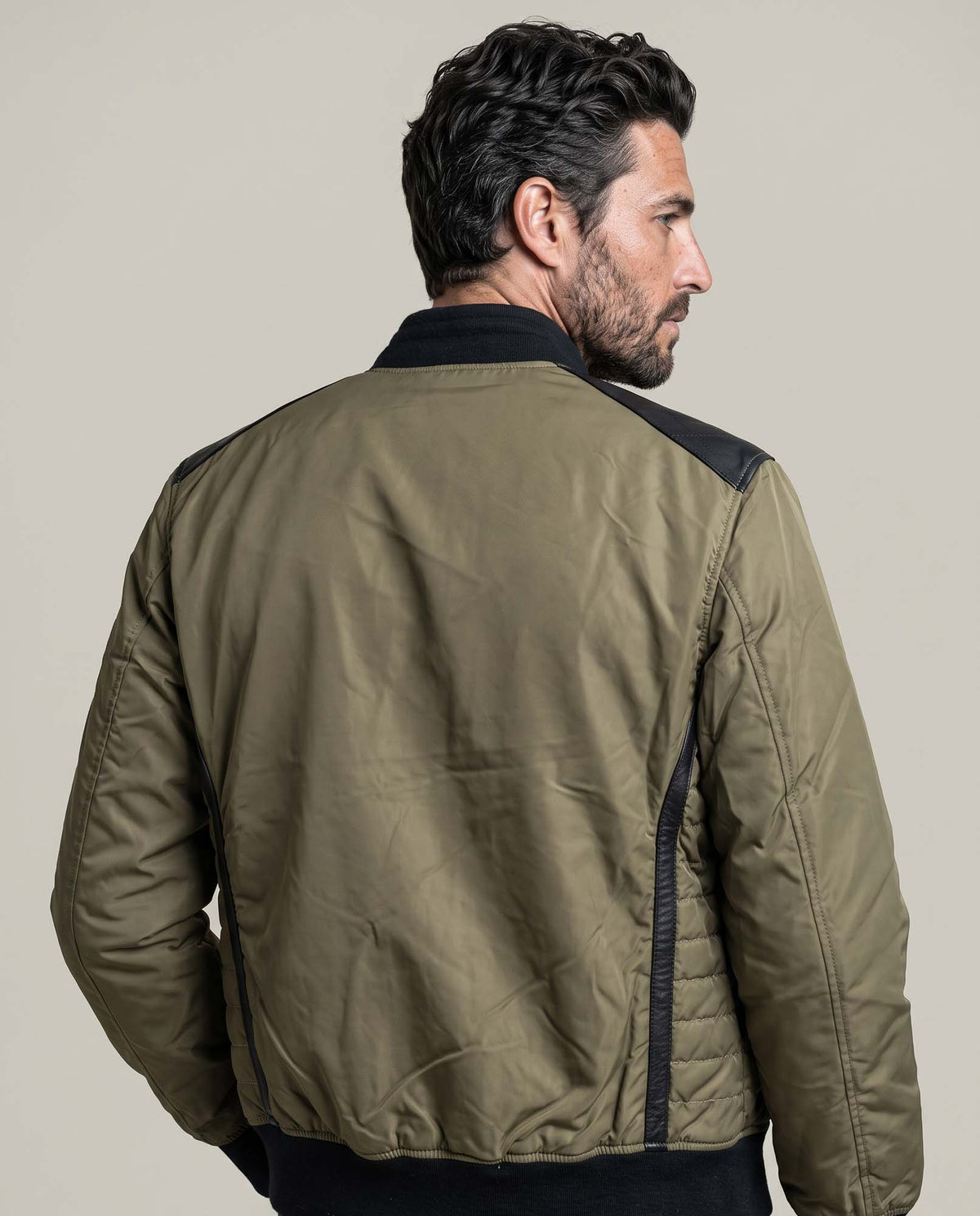Men´s Bomber Jacket - Khaki 63_627D252_CAQ150309_6