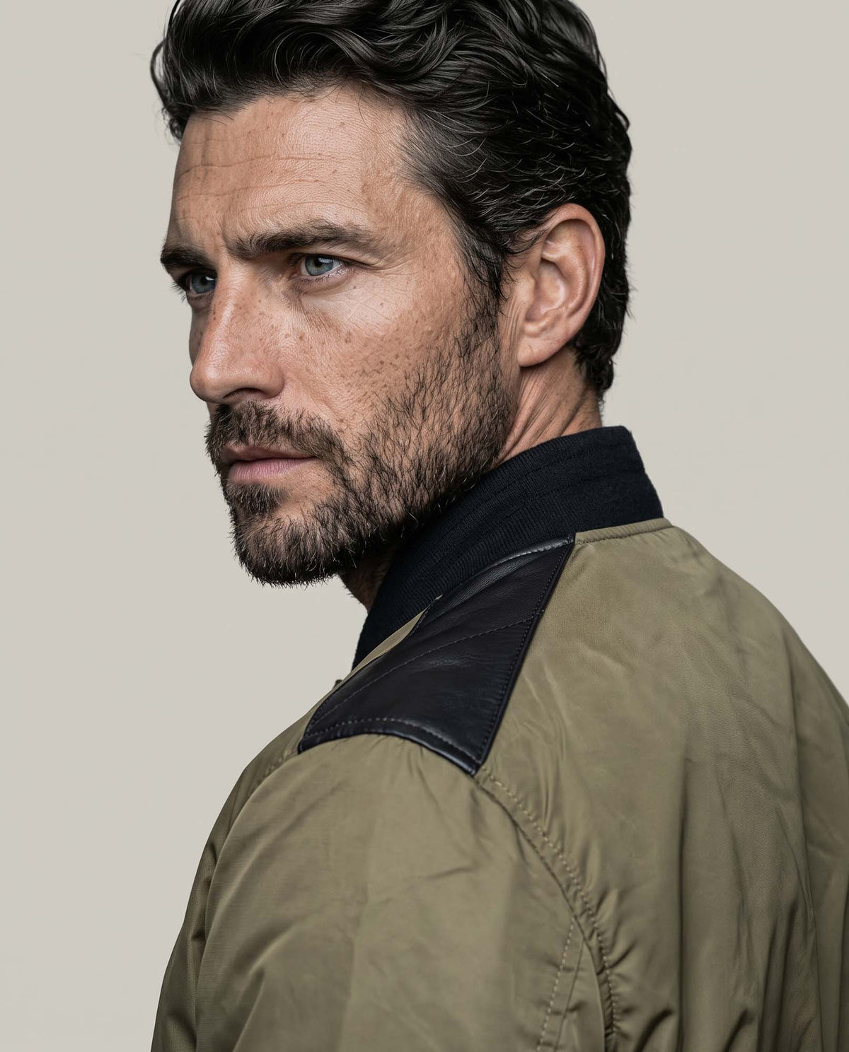Men´s Bomber Jacket - Khaki 63_627D252_CAQ150309_7