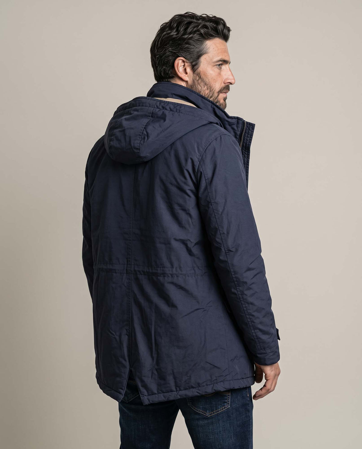 Men´s Hooded Jacket - Blue 63_627D255_AZU194050_6