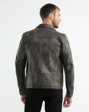 BLOUSON BIKE JACKET IN CHARCOAL