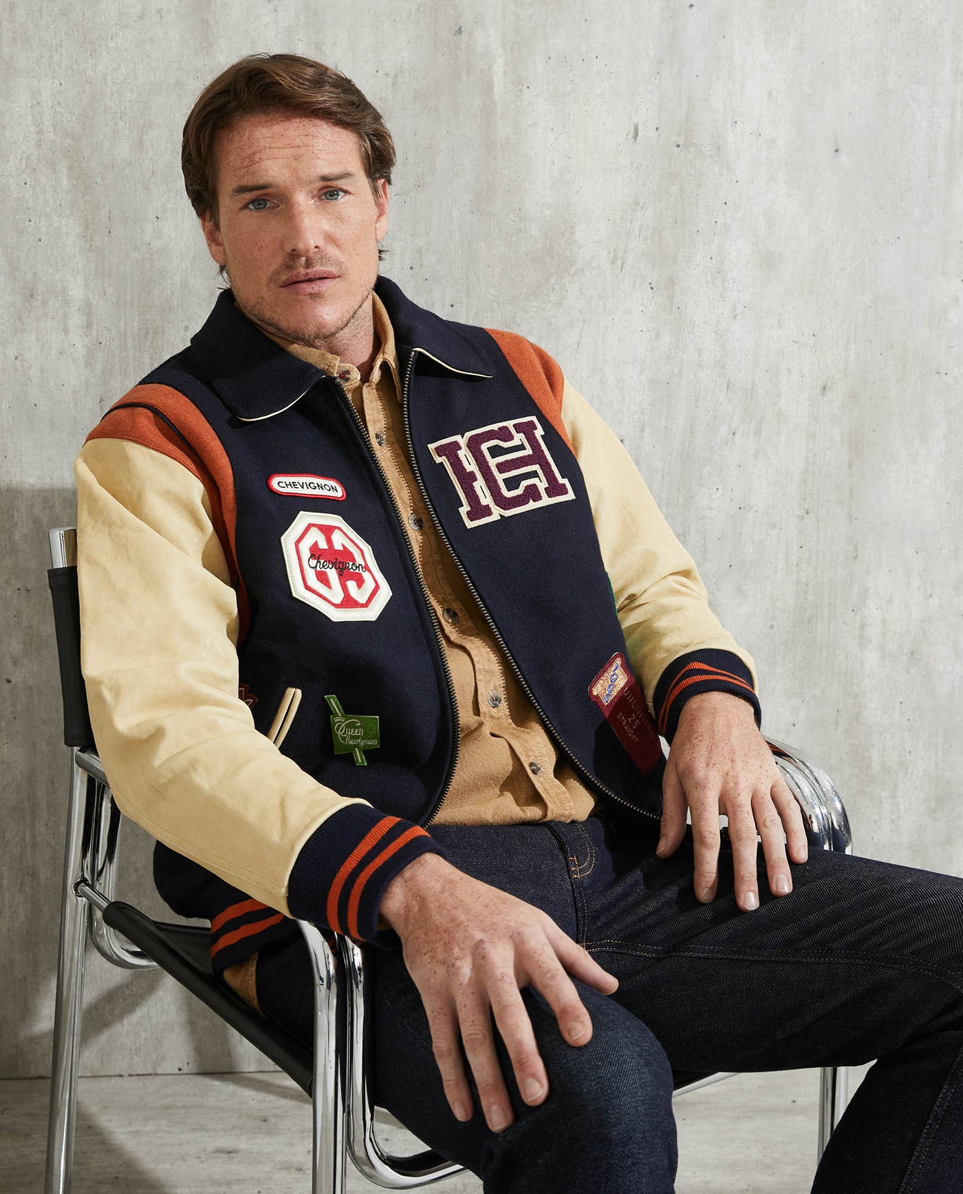 Men's Jackets - Blue 627E100 - 2