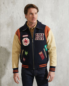 FIFTIES LETTERMAN VARSITY JACKET