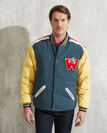 VINTAGE VARSITY PUFFER