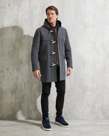 Men's Montgomery Coat Wool Blend Hood - 2