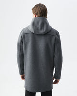 Men's Montgomery Coat Wool Blend Hood - 4
