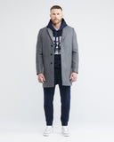 MANTEAU CHESTER EN GRIS