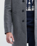 MANTEAU CHESTER EN GRIS