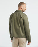 CANVAS COACH JACKET IN GREEN