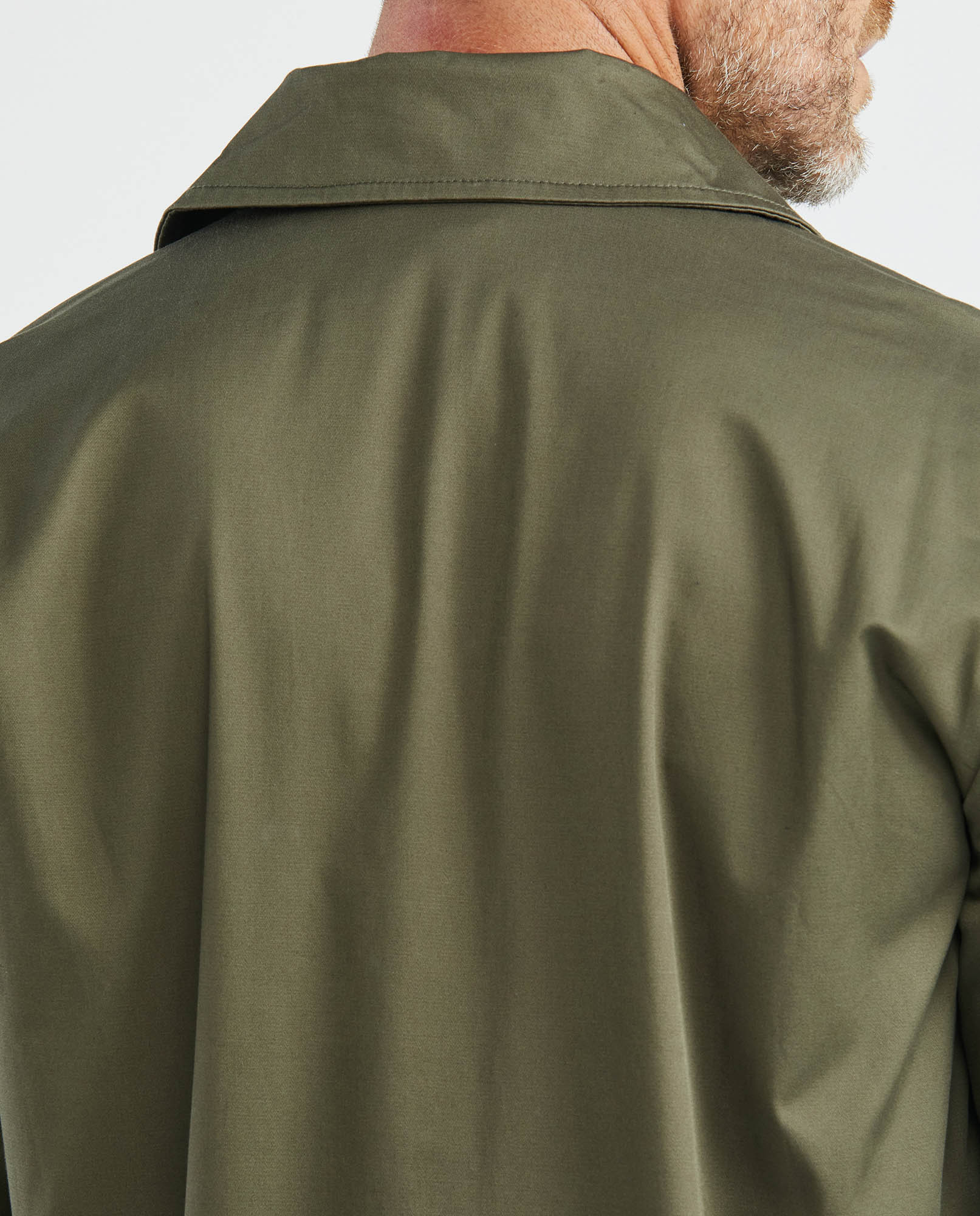 Men's Coach Jacket in Cotton Classic American Preppy - 4
