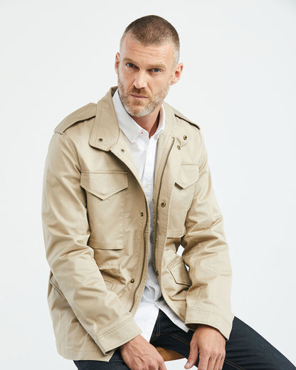 M-65 FIELD JACKET IN BEIGE