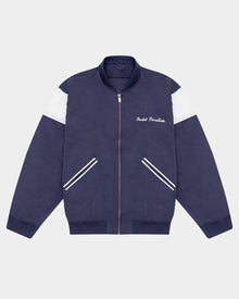 TENNIS TEDDY JACKET IN NAVY