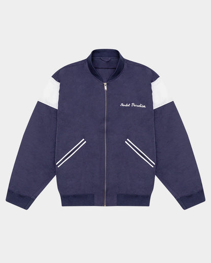 TENNIS TEDDY JACKET IN NAVY
