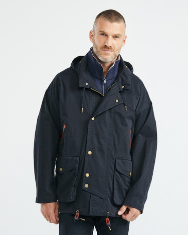 PARKA JACKET IN NAVY