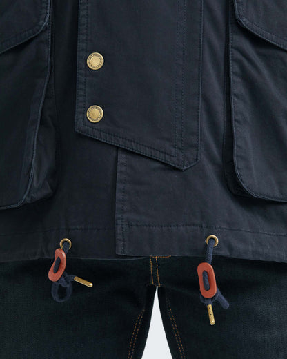 PARKA JACKET IN NAVY