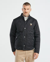 Men's Puffer High Neck Quilted Jacket Removable Sleeves in - 3