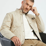 CONVERTIBLE LINING TOGS DOWN JACKET IN BEIGE