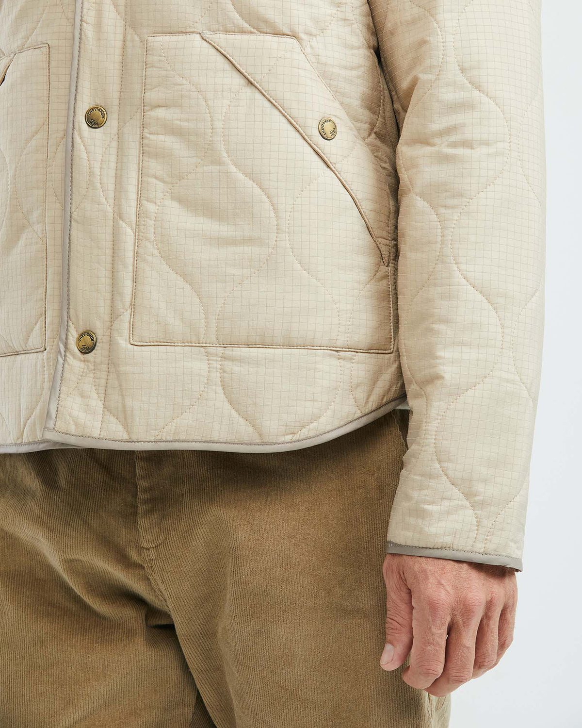 PLUMAS CON FORRO CONVERTIBLE EN BEIGE
