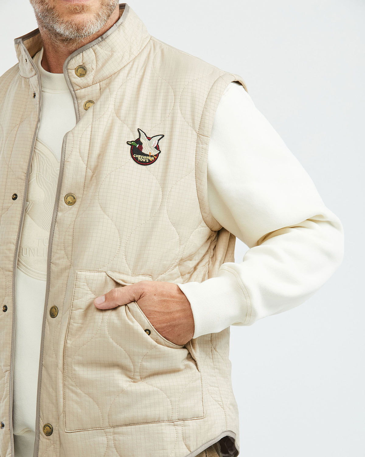 PLUMAS CON FORRO CONVERTIBLE EN BEIGE
