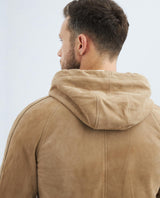 Men´s Goatskin Hoodie Jacket - Beige 63_627E205_BEI160906_6