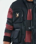 Men's Combat Quilted Jacket in Polyamide Duck Patch - 3