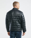 TOGS PUFFER JACKET IN BLACK