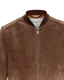 BROWN LEATHER JACKET