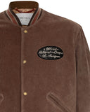 BAY WINDS LEATHER JACKET IN BROWN