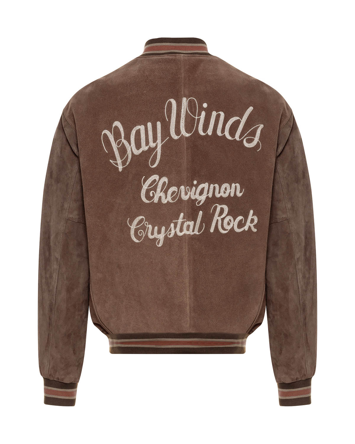 BAY WINDS LEATHER JACKET IN BROWN