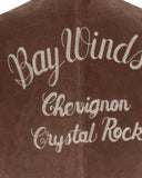 BAY WINDS LEATHER JACKET IN BROWN