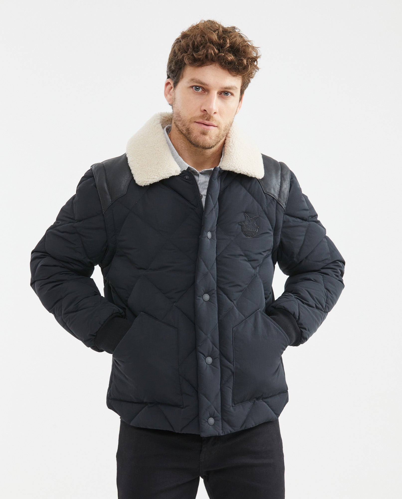 Men's Jackets - Black - 1