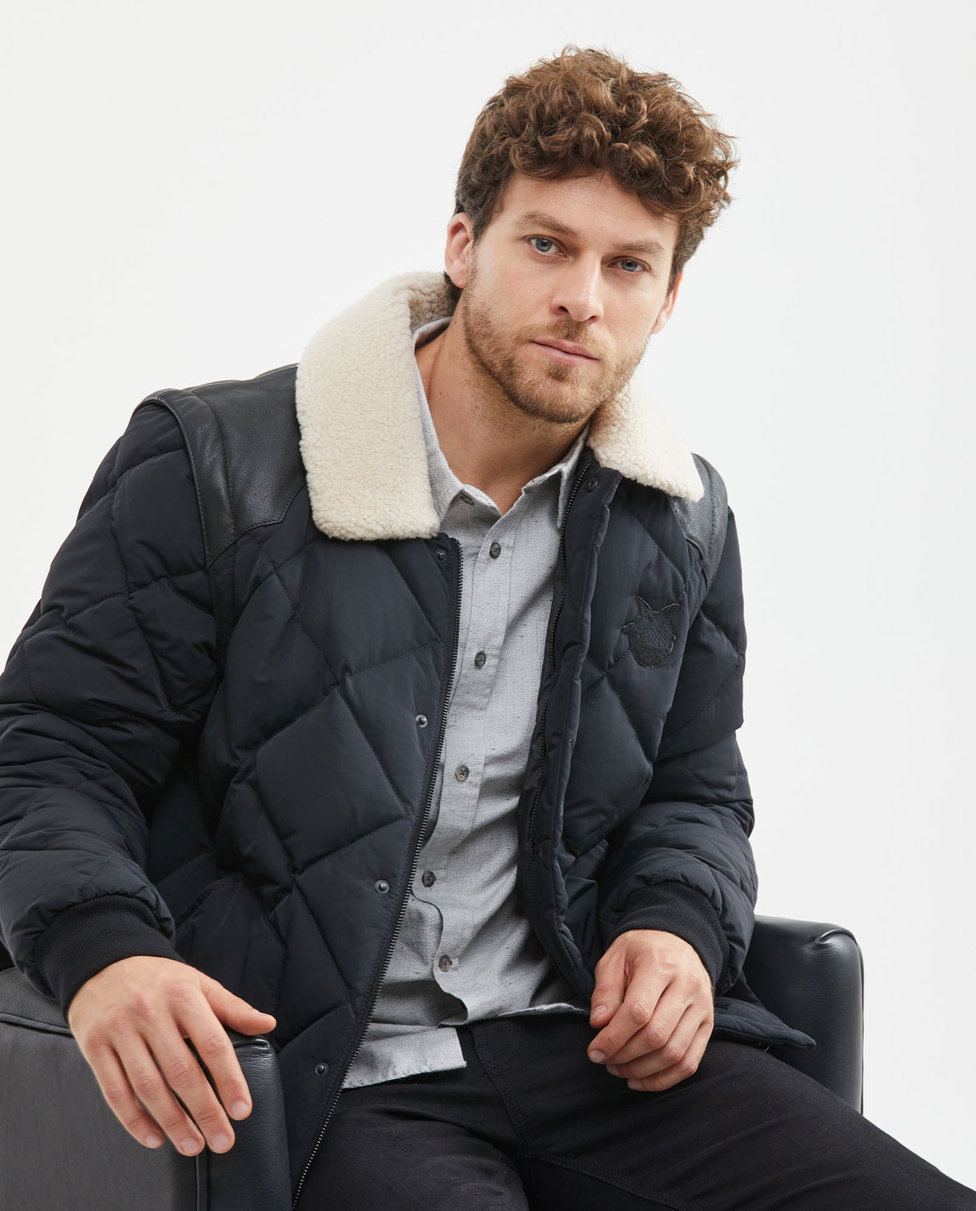 Men's Jackets - Black - 2