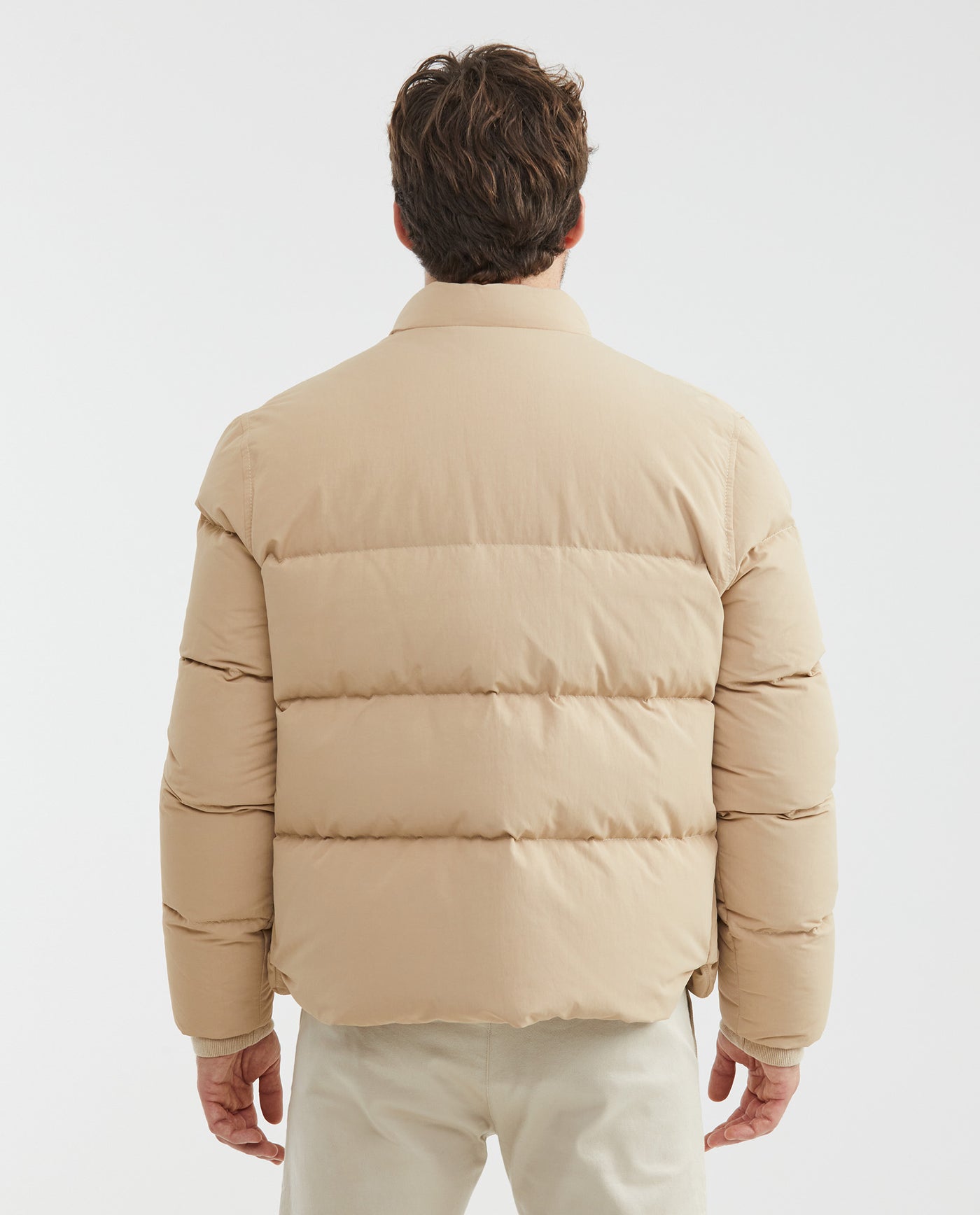 Men's Jackets - Beige - 4