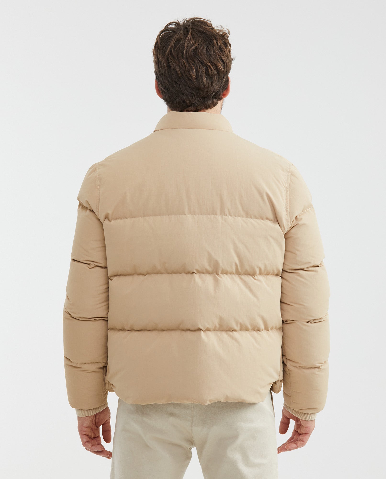 Men's Jackets - Beige - 4
