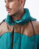 RANCH DOWN JACKET IN TEAL