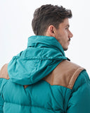 RANCH DOWN JACKET IN TEAL