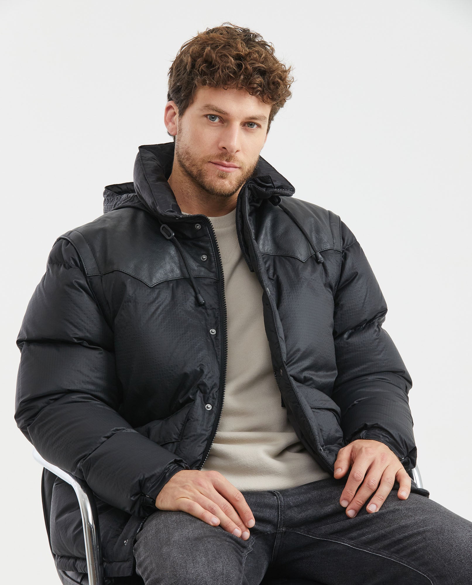 Men's Jackets - Black - 2