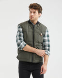 DUCK DOWN JACKET IN GREEN